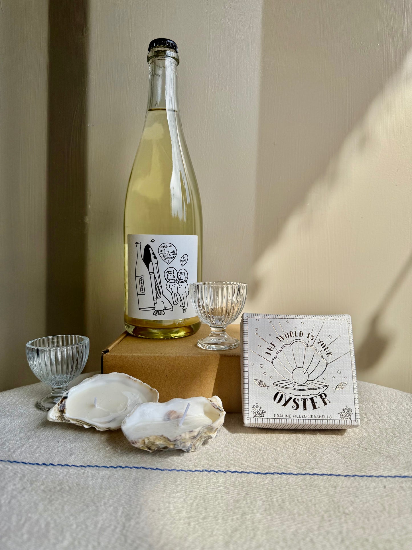 'If the world is my oyster, then you're my pearl' Box